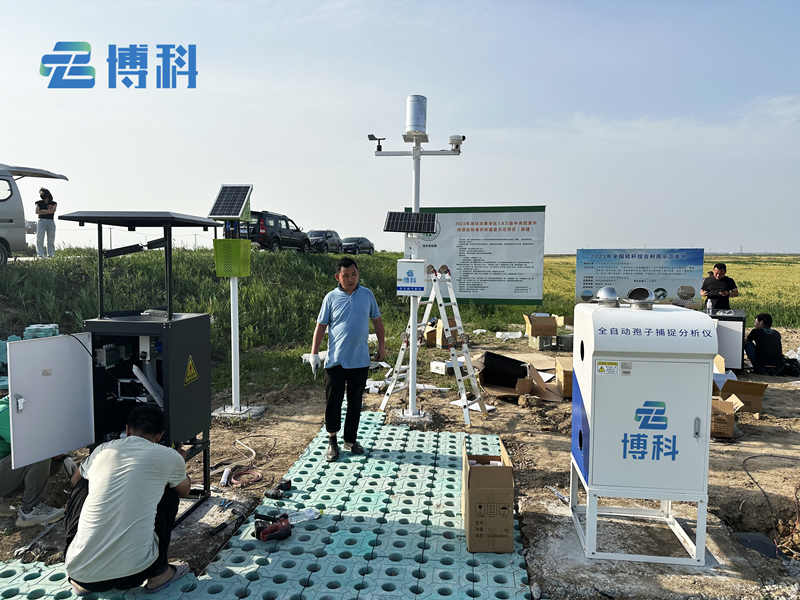 農(nóng)業(yè)四情監(jiān)測系統(tǒng)在山東高標(biāo)準(zhǔn)農(nóng)田項目完成安裝